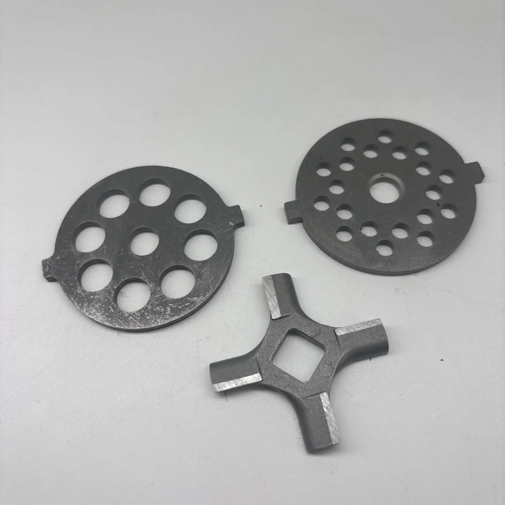 Kitchen Aid Food Grinder Fine & Coarse Plate Knife Blade Mixer Attachment Parts